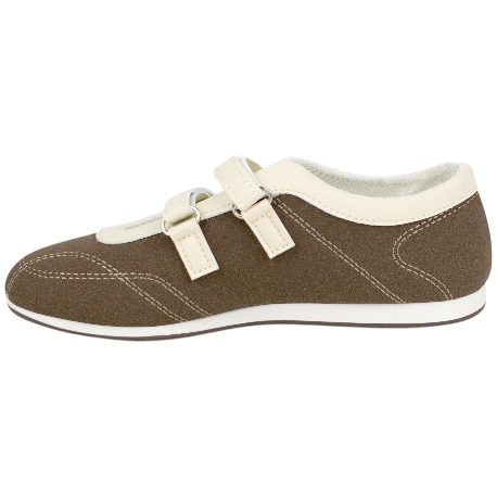 Bailarina Sport Velcro Plana Ideal Shoes 9182