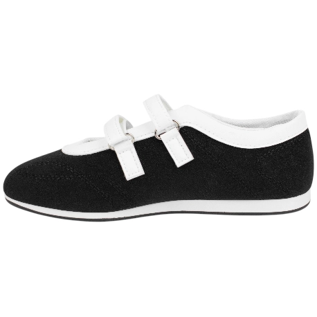 Bailarina Sport Velcro Plana Ideal Shoes 9182