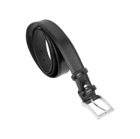 Cinturon Hombre de Piel con Brillo Doble Pespunte Blesrok 805