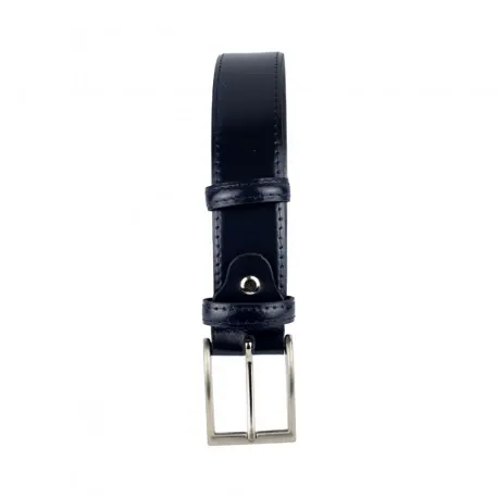 Cinturon Hombre de Piel Lisa Brillante brillante Blesrok 807