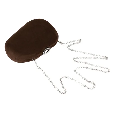 Bolso Fiesta Rígido Asimétrico Con Cadena Antelina LALA 263
