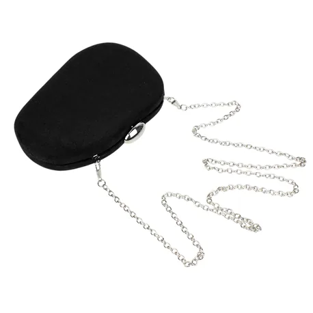Bolso Fiesta Rígido Asimétrico Con Cadena Antelina LALA 263