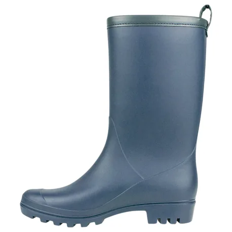 Bota de Agua Mujer Azul Marino Caña Media Kelara K61401