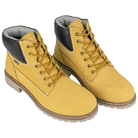 Bota Cordones Hombre Piel Waterproof  Plana St. Gallent CITY-03