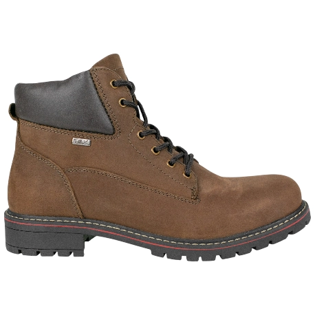 Bota Cordones Hombre Piel Waterproof  Plana St. Gallent CITY-03