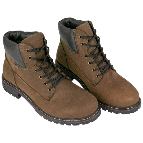 Bota Cordones Hombre Piel Waterproof  Plana St. Gallent CITY-03