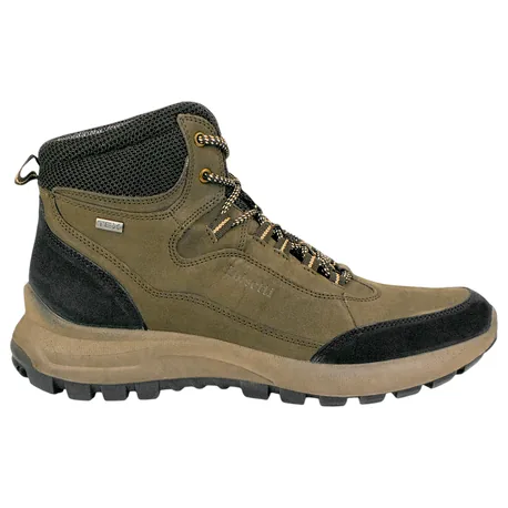 Bota Piel Marrón Impermeable Plana Luisetti 3948NO-W 