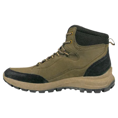 Bota Piel Marrón Impermeable Plana Luisetti 3948NO-W 