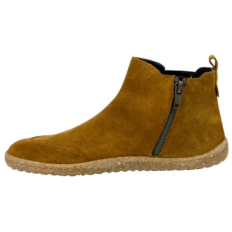 Botín Barefoot Piel Serraje con Cremallera Vivant V-2759