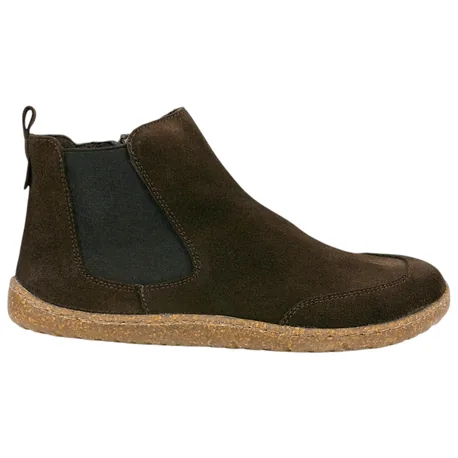 Botín Barefoot Piel Serraje con Cremallera Vivant V-2759