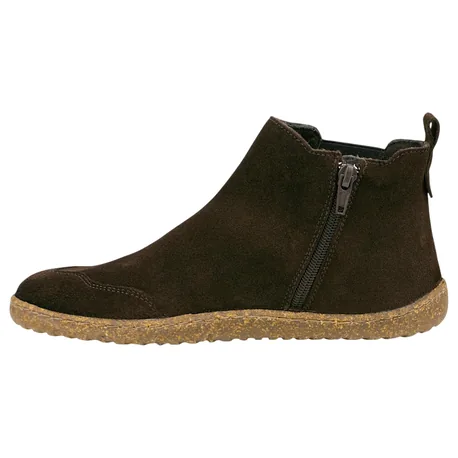 Botín Barefoot Piel Serraje con Cremallera Vivant V-2759