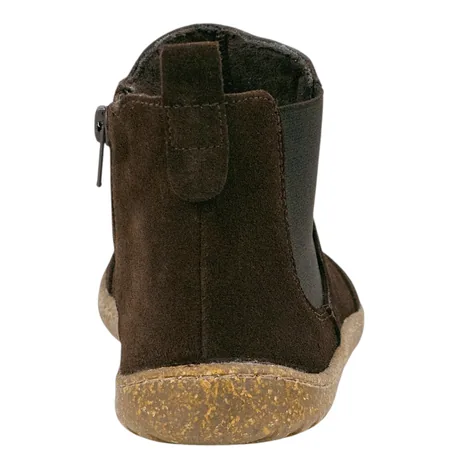 Botín Barefoot Piel Serraje con Cremallera Vivant V-2759