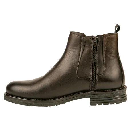 Botín Chelsea Piel Plano Cremallera Innova Shoes B-4947