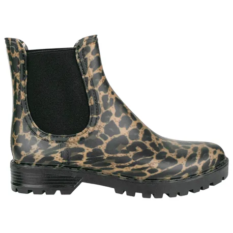 Botín de Agua Goma Plano Ideal Shoes 2781