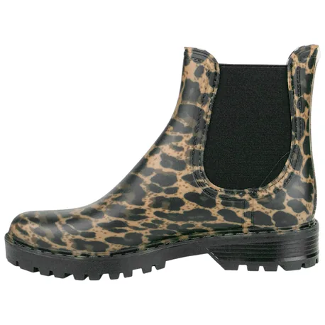 Botín de Agua Goma Plano Ideal Shoes 2781