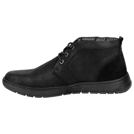 Botín Hombre Piel Membrana Water Repellent Plano ReNature RE PICUAL 02 by CHK10