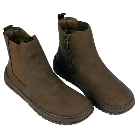Botín Mustang Free Barefoot Mujer Chelsea Marron Chocolate ALASK 85511