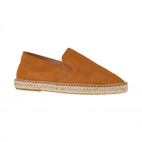 Alpargatas de Piel y Esparto para Hombre - Calidad Artesanal Carmen García 75S16