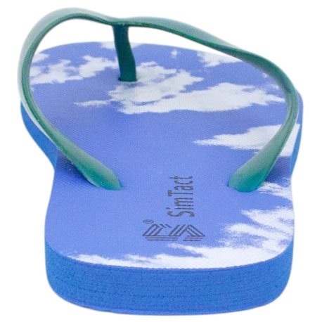 Chanclas de Goma Mujer Estampadas Piscina o Ducha Simtact 8066 
