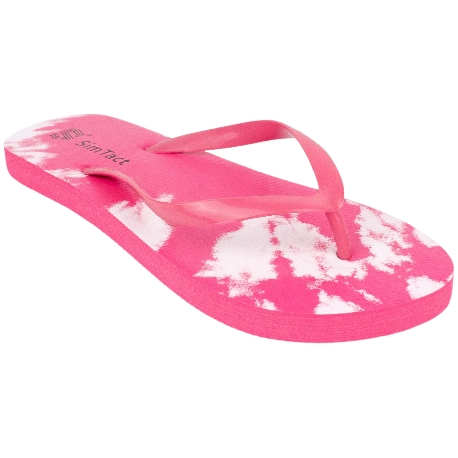Chanclas de Goma Mujer Estampadas Piscina o Ducha Simtact 8066 