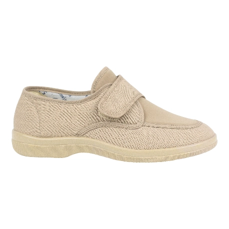 Zapatillas de casa o calle para hombre Doctor Cutillas con Velcro Tejido tipo Ante 21300