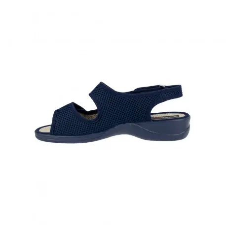 Sandalias Cómodas para Pies Delicados con Triple Ajuste de Velcro - Doctor Cutillas 21739