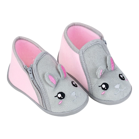 Zapatillas Abotinadas Conejo Gris Jomix MP1029