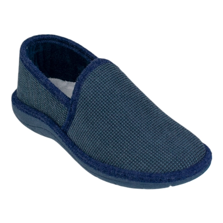 Zapatillas de casa de invierno para hombre cerradas grises