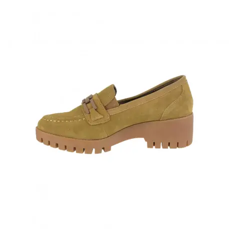 Mocasín Mujer Tacón Bajo Suela Track - Kelara K31274