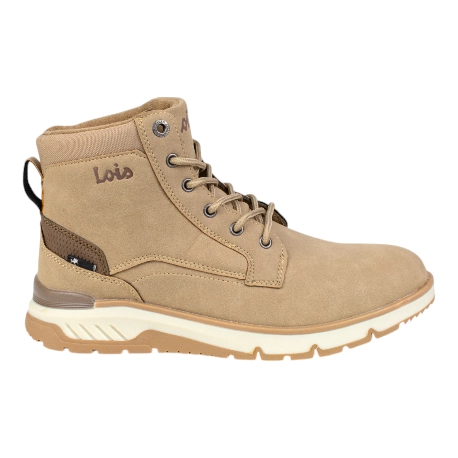Botas Hombre Casual Beige - Lois 64381