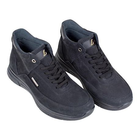 Botines de Piel Nobuk Waterproof para Hombre de Luisetti 36105NO-W
