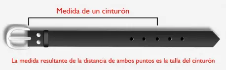 Cinturon Hombre y Mujer Serraje Monocolor Blesrok 955