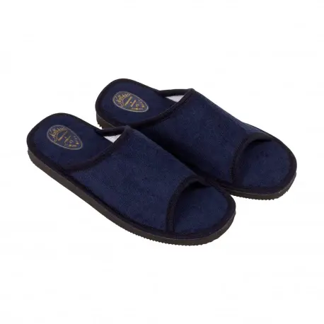 Zapatillas de casa de verano para hombre abiertas de punta con suela ligera