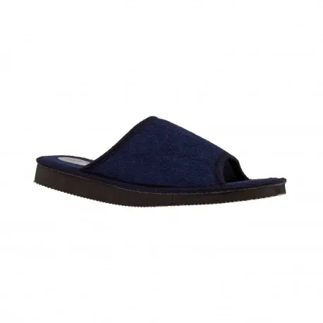 Zapatillas de andar en casa cómodas hombre Verano Abierta Azul Suela Ligera Nellakis 506