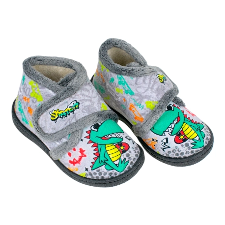 Zapatilla Abotinada de Niños Dino Patin Plumaflex 12003