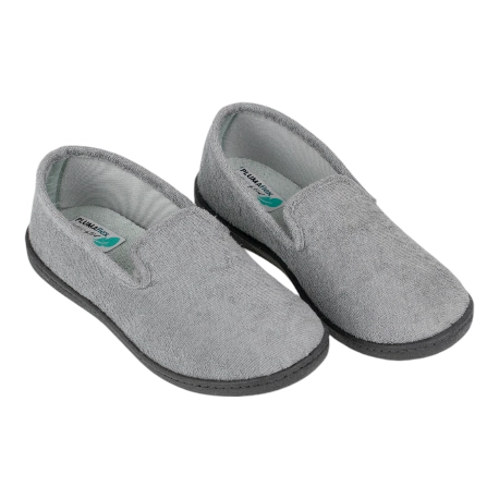 Pantuflas de Hombre Cerradas Verano Tejido tipo Rizo Plumaflex 12103