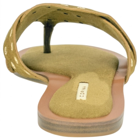 Sandalia Plana Tiras Tachas Corina M6470