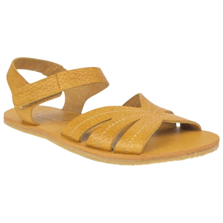 Sandalias Barefoot de Piel Marrón para Mujer