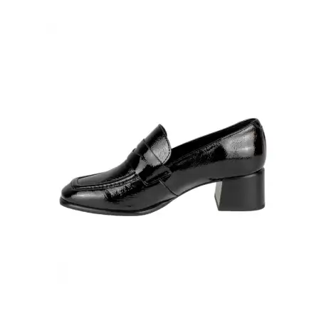 Mocasines mujer charol de Tacón Medio - Wikers E-124