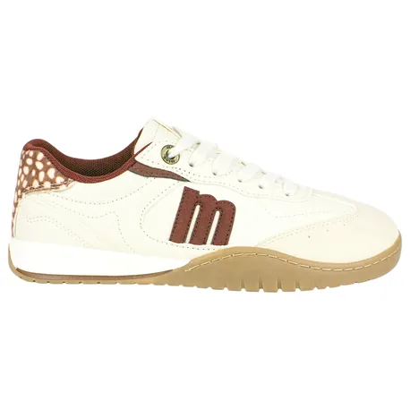 Zapatilla Barefoot Mujer Beis Talón Estampado Mustang Free 85515