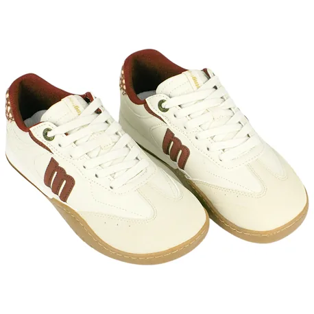 Zapatilla Barefoot Mujer Beis Talón Estampado Mustang Free 85515