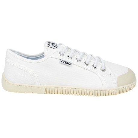 Zapatilla Lona Blanca Barefoot Mujer Mustang Free ARIA 60944