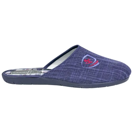 Zapatilla de Casa Azul Marino Plana Hombre Verano Alcalde 30317