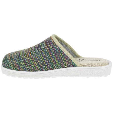 Zapatilla Casa Descalza Plana Plantilla Extraíble Plumaflex 80074 Indigo