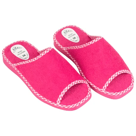 Zapatilla Casa Mujer Verano Abierta Rizo Nellakis 171