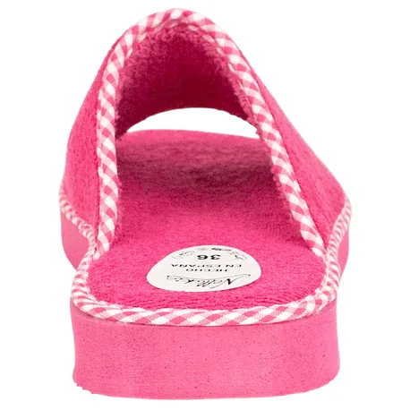 Zapatilla Casa Mujer Verano Abierta Rizo Nellakis 171
