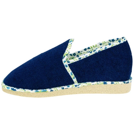 Zapatillas Cerradas Casa Mujer Ligeras Rizo Flores Planas Salemera DS40812
