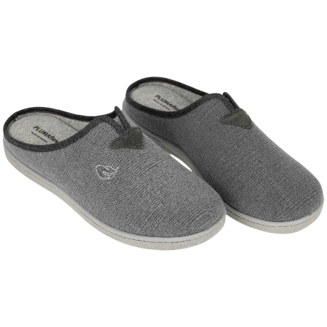 Zapatillas Abiertas de Casa Lona Planas Plumaflex 12358