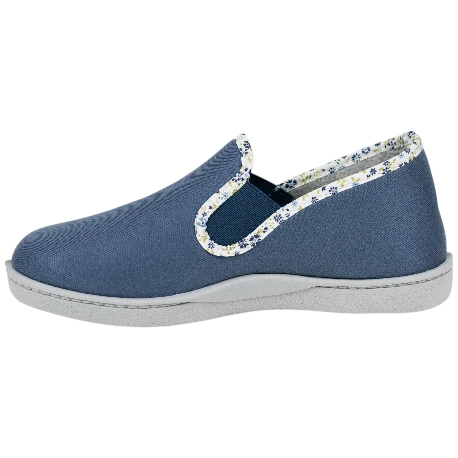 Zapatilla Cerrada Casa Verano Pure Bamboo Plana Plumaflex 12361