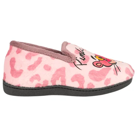 Zapatillas de casa cerradas de la Pantera Rosa para mujer Plumaflex 12043